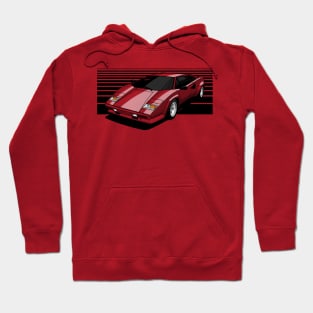 The amazing supercar drawing for clear backgrounds Hoodie